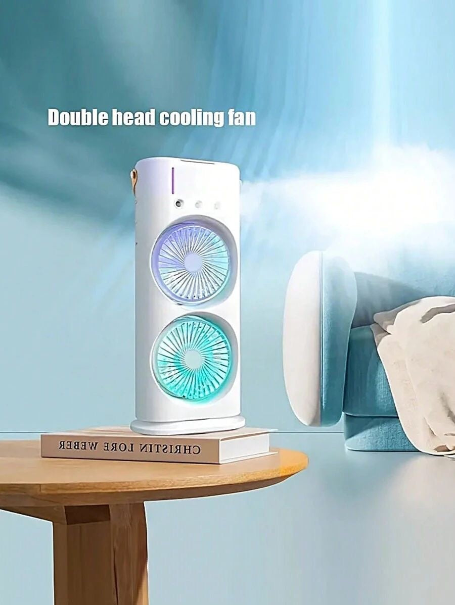 Borealix Arctic Chill Dual Misting Fan with Remote Control